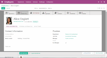 Odoo • Image and Text